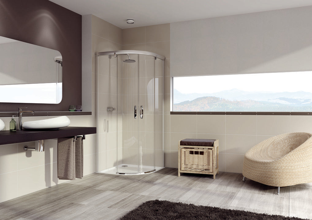 Aura elegance drzwi suwane 1/4 koła 4024