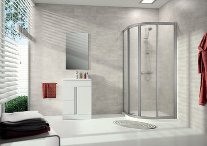 Alpha 2 fully framed Quadrant Sliding door A225