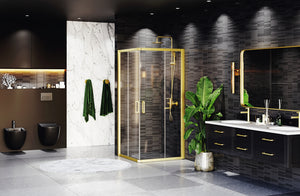Classics 2 Sliding door, 2-section corner entry C201