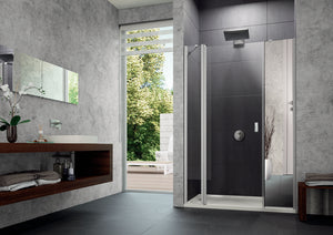 Design pure Křídlové dveře s pevným segmentem a protisegmentem do niky 8P73