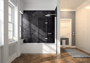 Design pure Vanová zástěna 2-dílná sklapovací 8P23