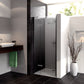 Enjoy pure partially framed Swing door with fixed segment in recess 4T09