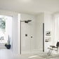 SolvaPro partially framed Swing door with additional section in recess 7T29