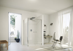 Solva partially framed Two-way door for side panel S209