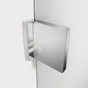 Solva frameless Bath screen 1-panel with fixed segment S121