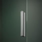Vita pure partially framed Sliding door, 1-panel with fixed segment for recess and side panel VA00