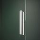 Vita pure partially framed Sliding door, 1-panel with fixed segment for recess and side panel VA00