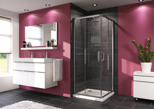 Ena 2.0 Sliding door, 2-section corner entry 1401