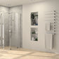 Xtensa pure Walk-In sliding door, 1-panel with fixed segment XT01