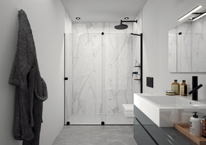 Xtensa pure Walk-In Posuvné dveře 1-dílné s pevným segmentem XT01