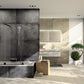 Xtensa pure Bath screen Sliding door, 1-panel with fixed segment XT06